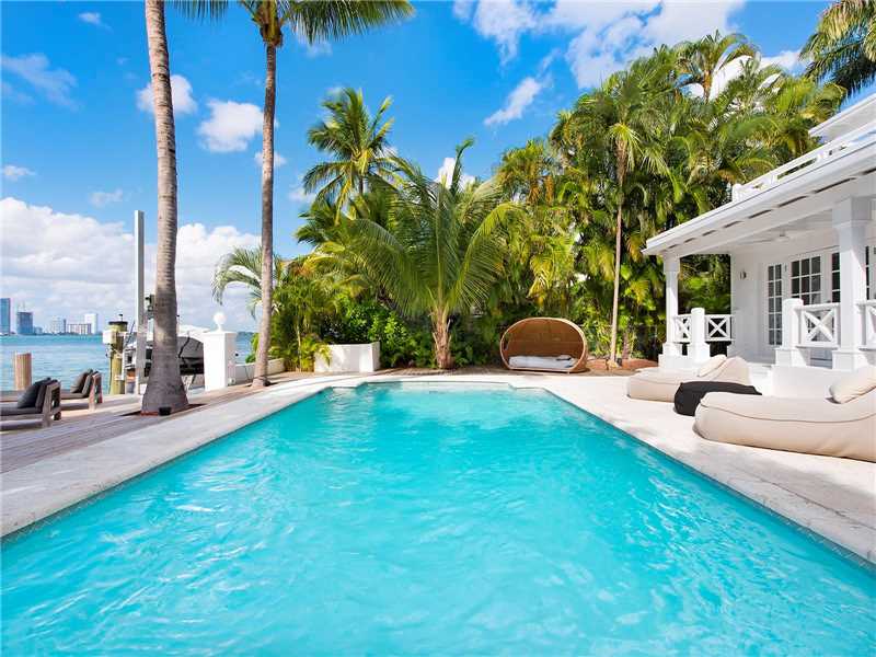 4 Homes For Sale In Miami Beach, Florida With Irresistible Swimming Pools